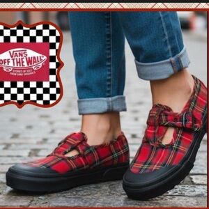 New Rare Plaid Maryjane Tartan Women’s Vans